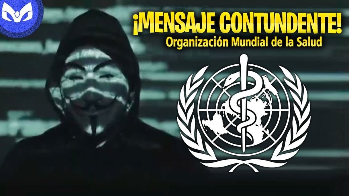 Social ANONYMOUS ENVIA MENSAJE A OMS!!!!!!!! LA REALIDAD!