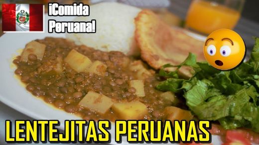 LENTEJITAS PERUANAS (GUISADAS) - YouTube