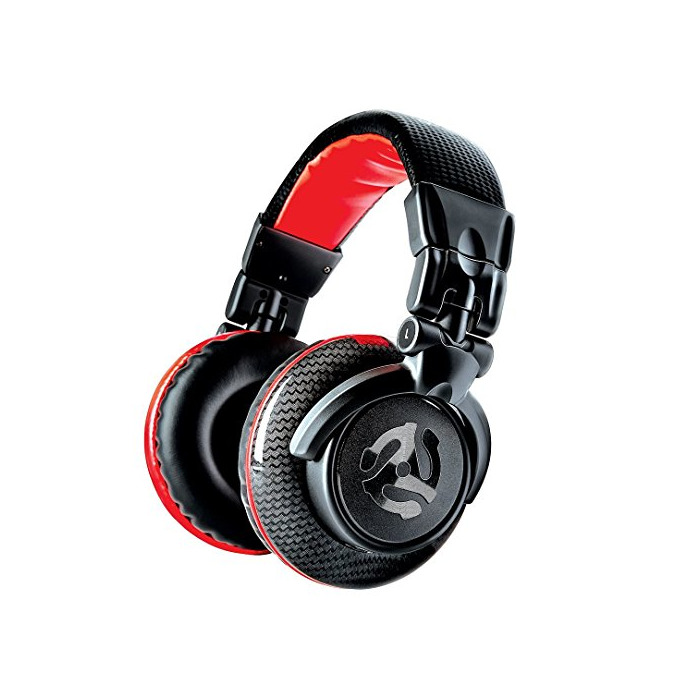 Producto Numark Red Wave Carbon - Auriculares de DJ Ligeros de Alta Calidad