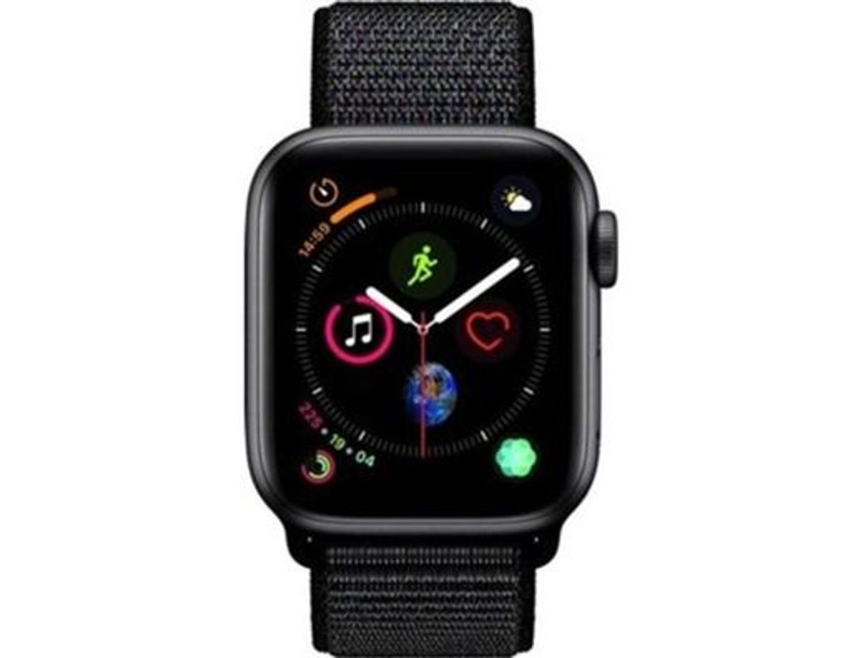 Moda APPLE Watch Series 4 GPS 40mm Cinzento, preto | Worten.pt