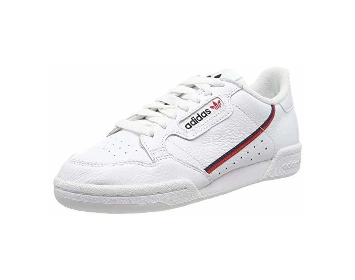 Social Adidas Continental 80, Zapatillas de Gimnasia para Hombre, Blanco