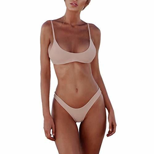 heekpek Bikini Mujer 2019 Push up con Relleno Bikini Bandeau para Mujer