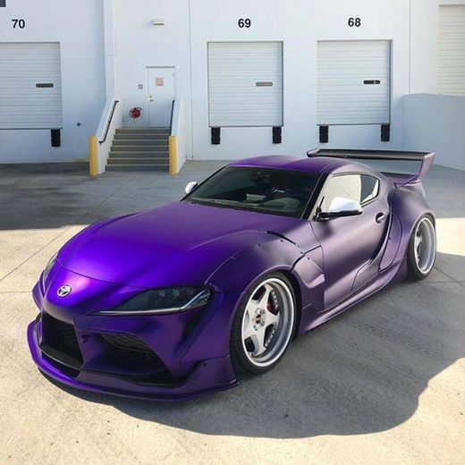 Toyota supra ( purple) 