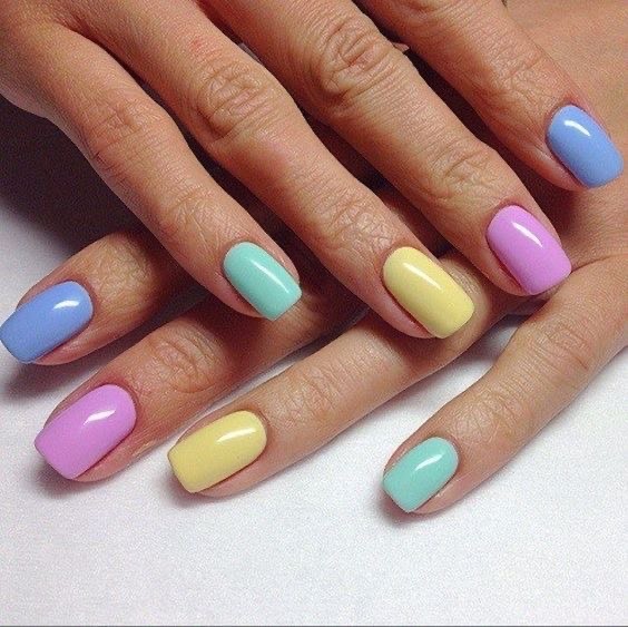 Fashion Unhas coloridas