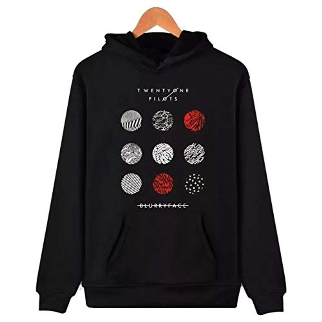 Moda HOSD Twenty One Pilots Sudadera con Capucha Rock Band Hoodies Hip Hop