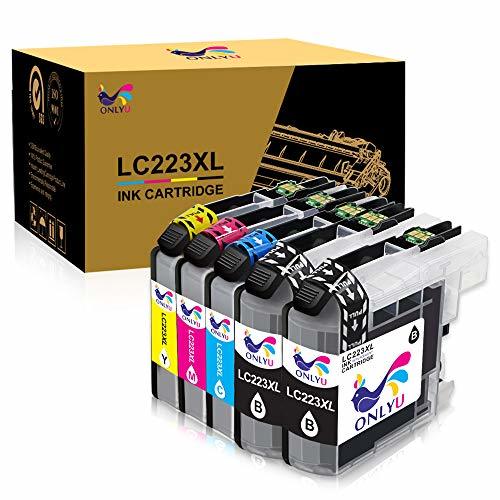 Productos ONLYU LC223XL LC223 Compatible para Brother DCP-J562DW DCP-J4120DW MFC-J480DW MFC-J880DW MFC-4425DW MFC-J4620DW