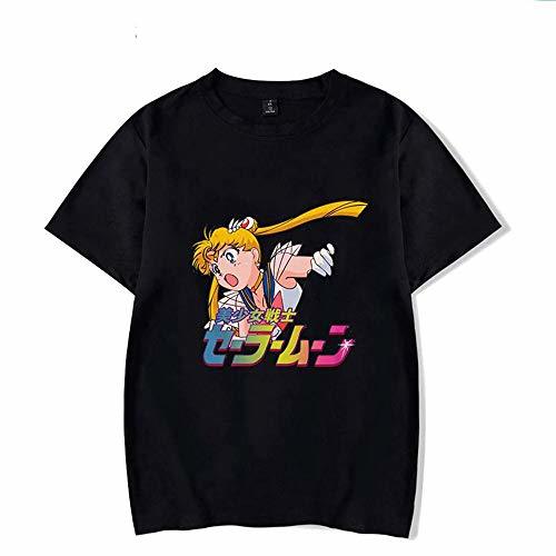 Productos Sailor Moon 90s Funny Camiseta T Shirt Harajuku Clothes Tshirt Aesthetic Cat