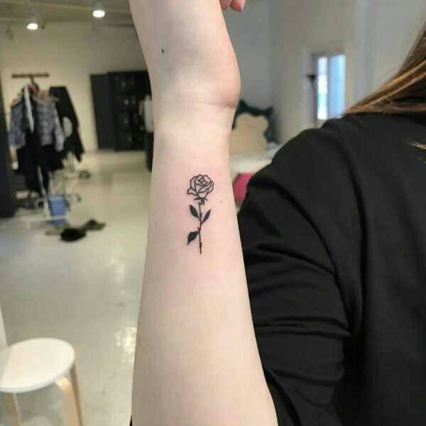 Tatuagem rosa