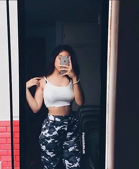 Camo Pant Gris-Sassybabe