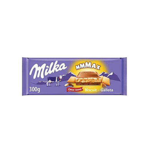 Milka ChocoSwing Chocolate con Leche Relleno de Galleta