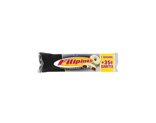 Filipinos Chocolate Blanco 135g * 12 paquetes