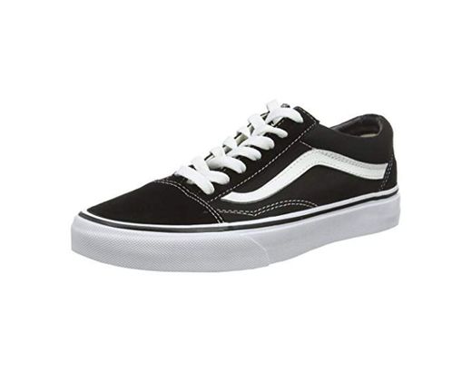 Vans Old Skool, Zapatillas Unisex Adulto, Negro