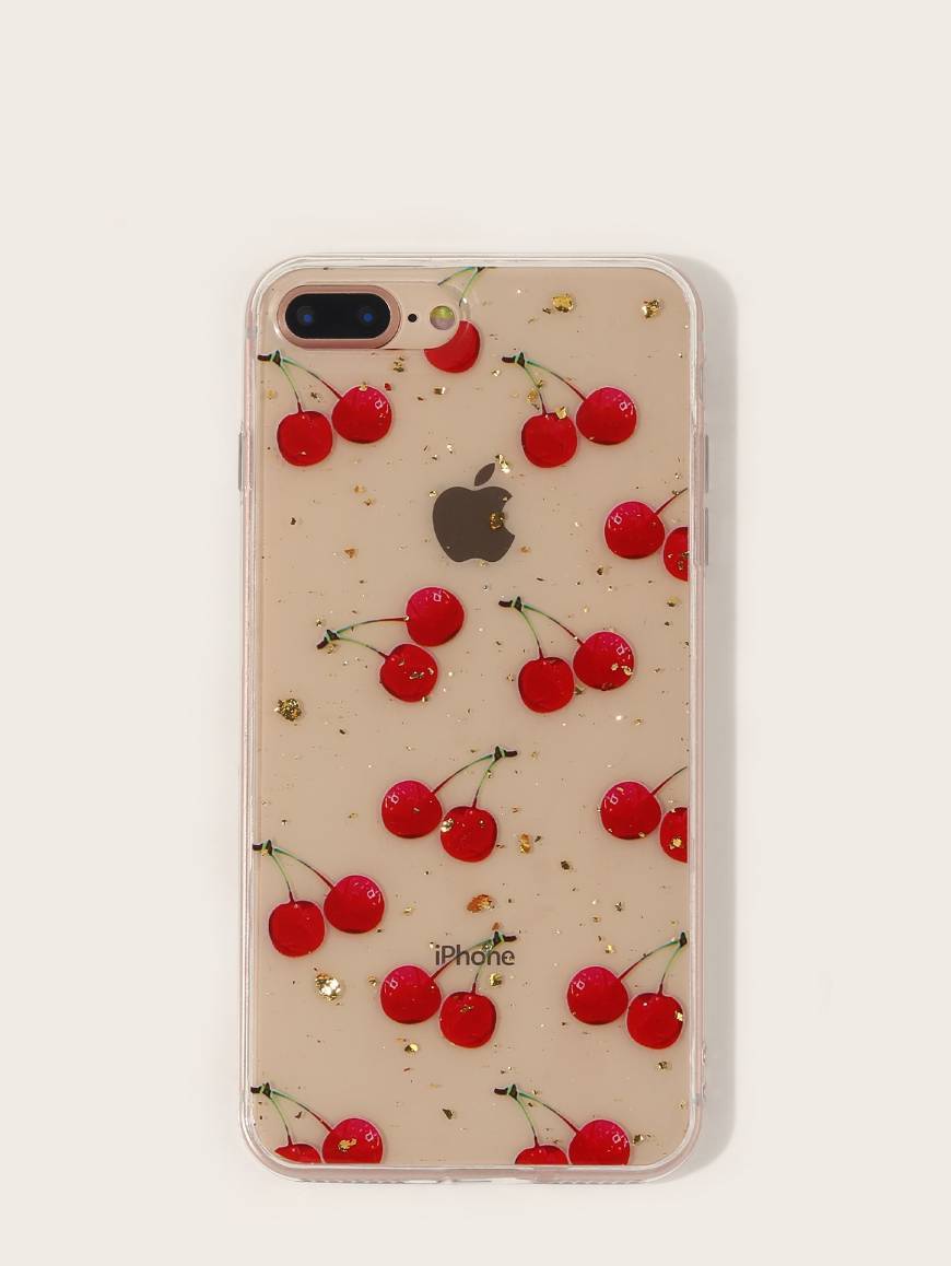 Fashion Funda con patrón de cereza