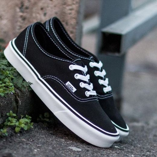 Vans Authentic, Zapatillas de Tela Unisex, Negro