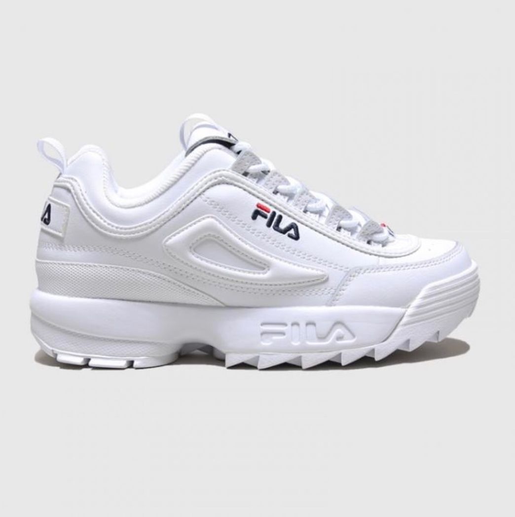 Fashion Tênis Fila Disruptor II Feminino Branco