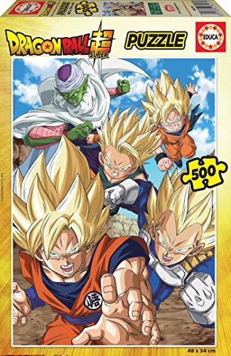 Products Educa-Serie Personajes Z Puzzle 500 piezas, Dragon Ball Super, color variado,