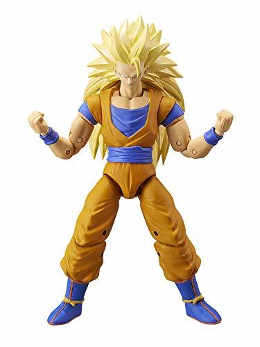 Social Dragon Ball- Figura Deluxe Super Saiyan 3 Goku, Color