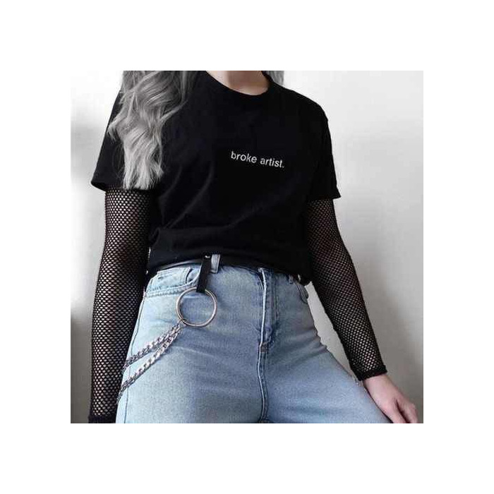 Social 'Broke artist' shirt
