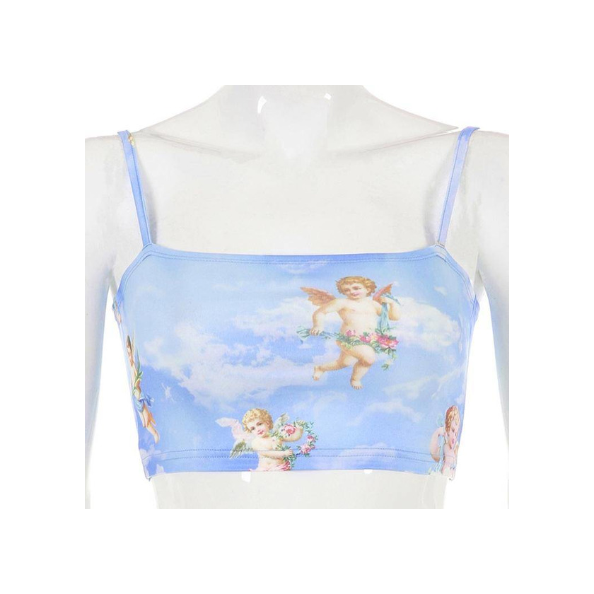 Social Angel and wings tank top