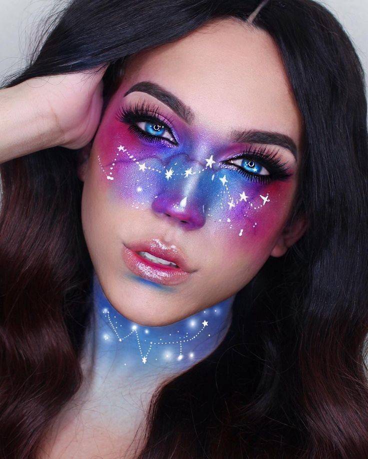 Social Galaxy makeup✨💫