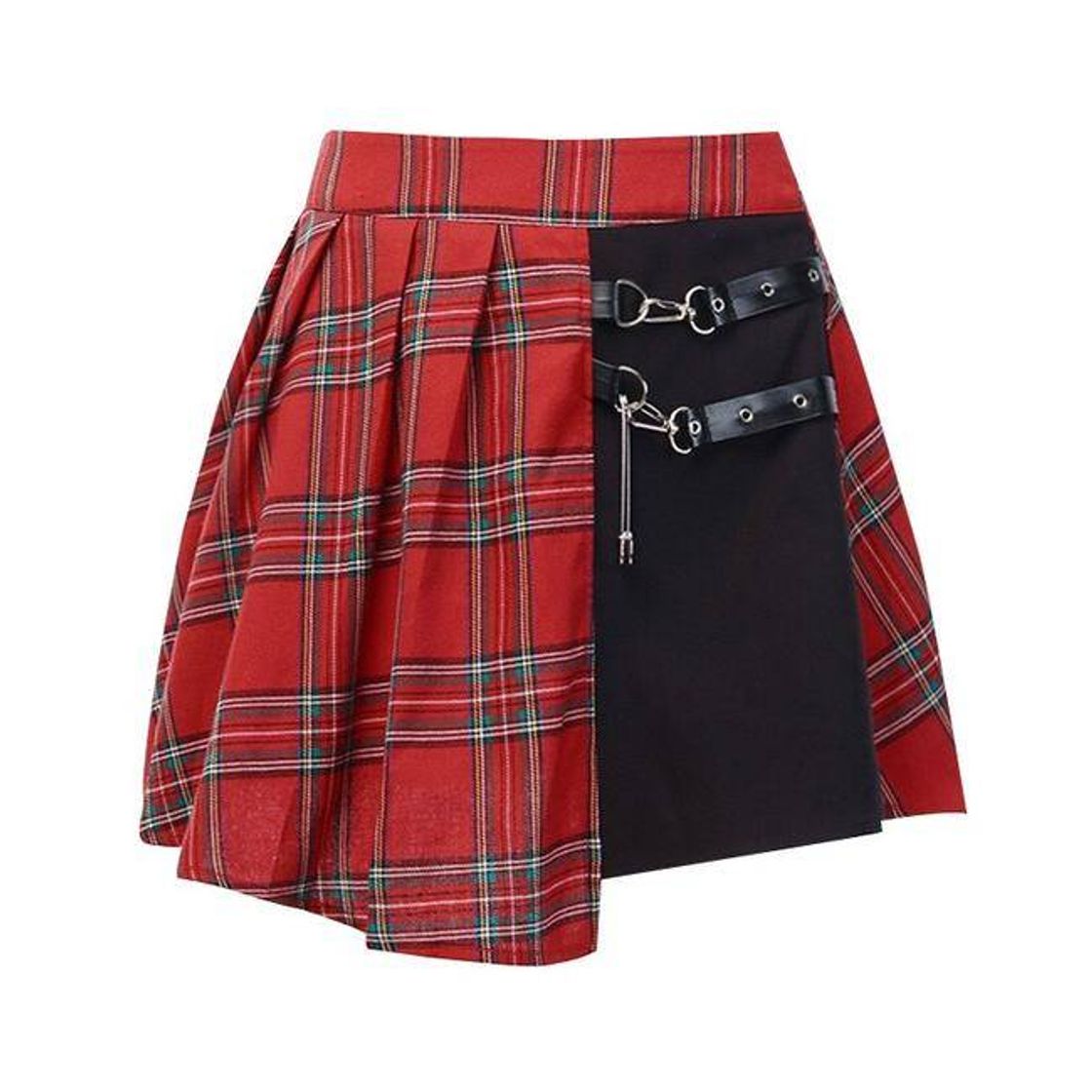 Social Mini punk pleated skirt💓