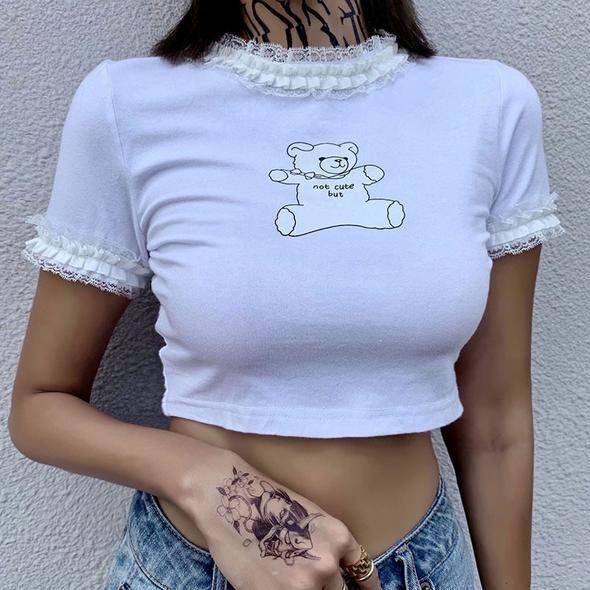 Social 'Teddy' crop top