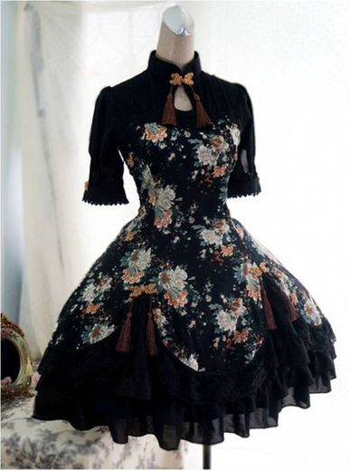 Chinese style lolita dress 
