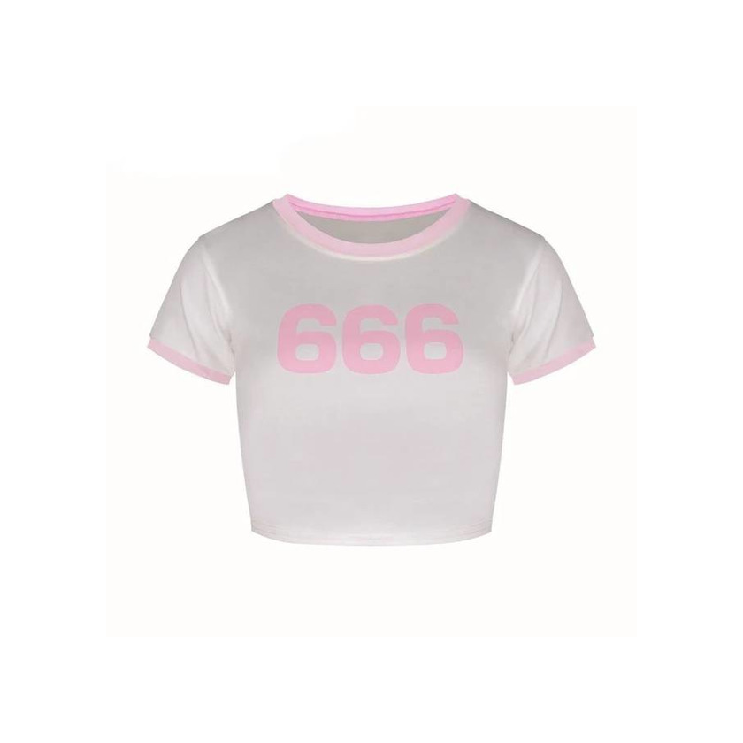 Social Crop top 666