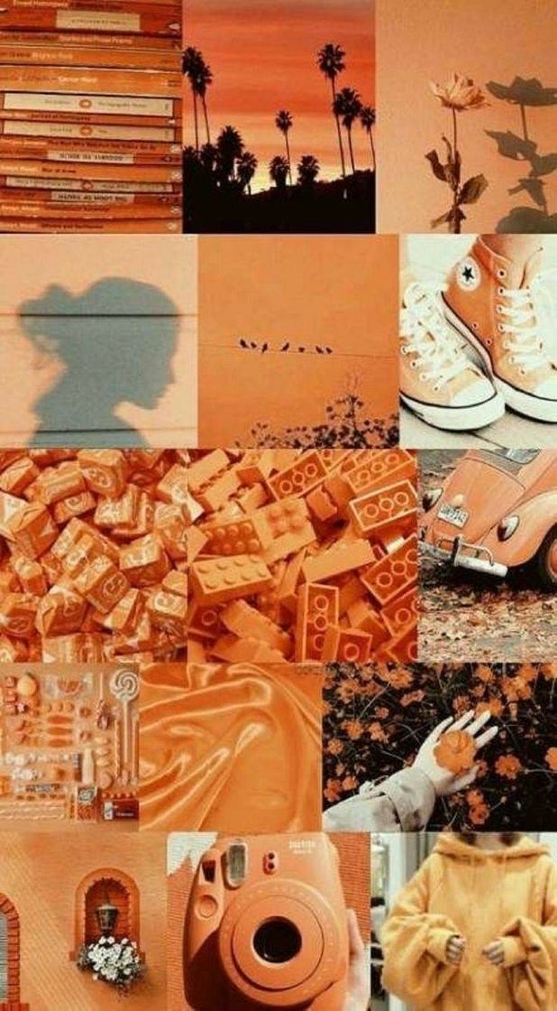 Moda Wallpaper--Orange 