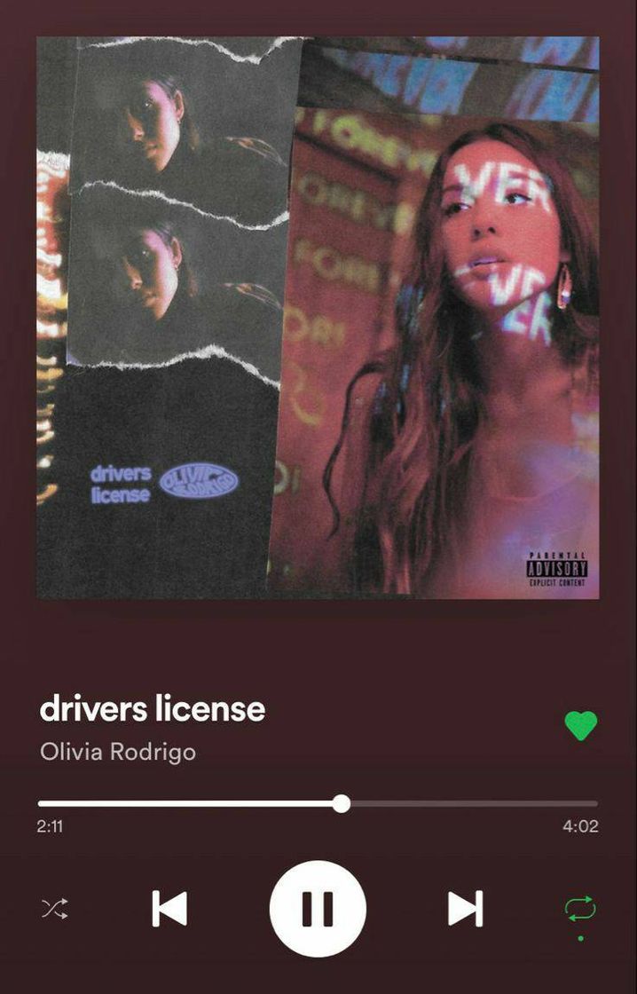 Moda drivers license-Olivia Rodrigo 🌠