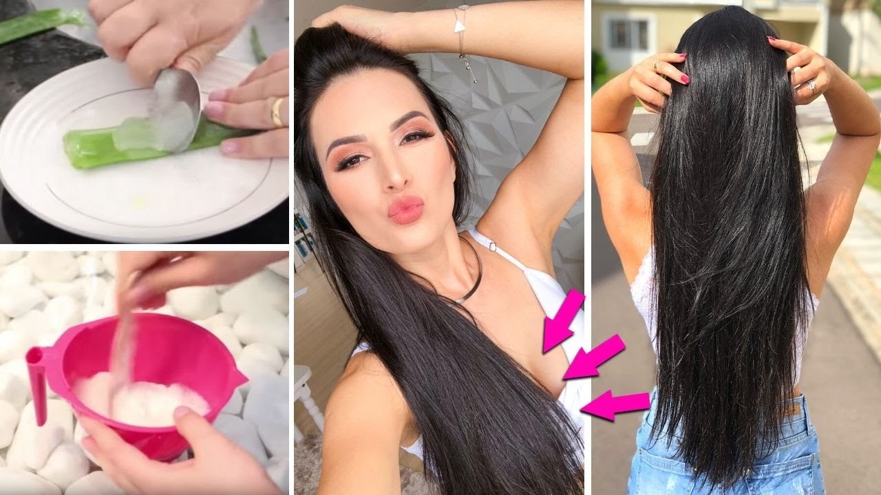 Moda Dicas de beleza: babosa no cabelo!