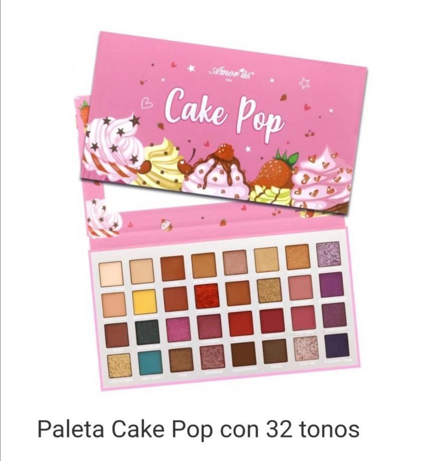 Fashion Paleta Cake Pop con 32 tonos