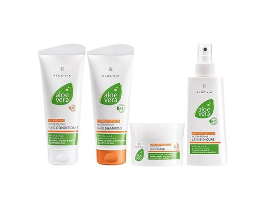 LR ALOE VIA Aloe Vera Nutri-Repair Set para el cuidado del cabello