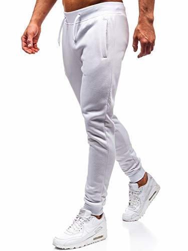 BOLF Hombre Pantalón De Chándal Jogger Pantalones Deportivos Pantalón de Algodón Estilo