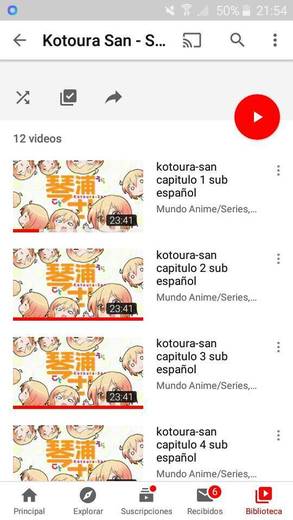 Anime Kotoura-san completo en español latino