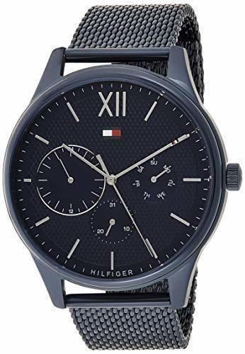 Tommy Hilfiger Reloj Multiesfera para Hombre de Cuarzo con Correa en Acero