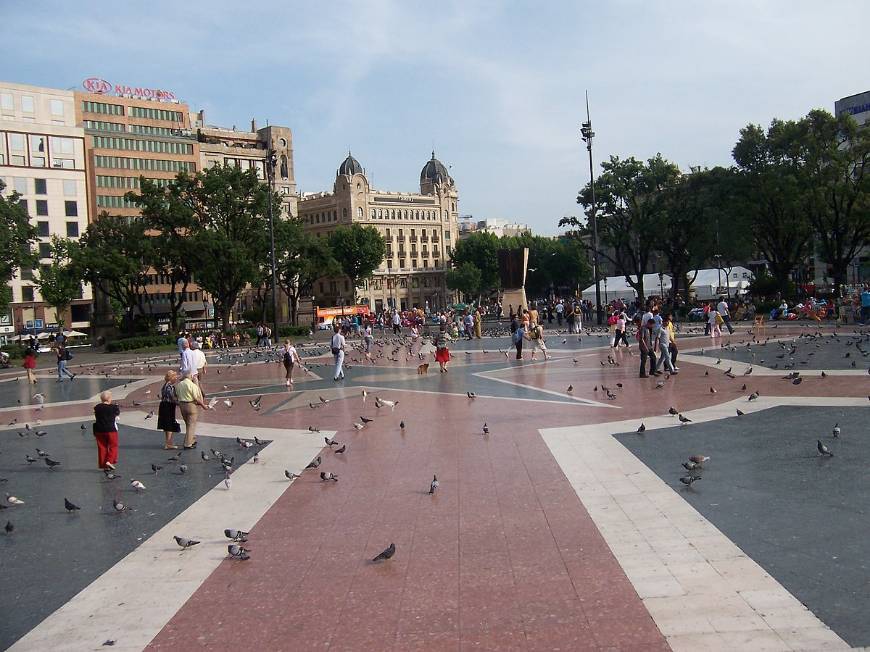 Lugar Plaça Catalunya