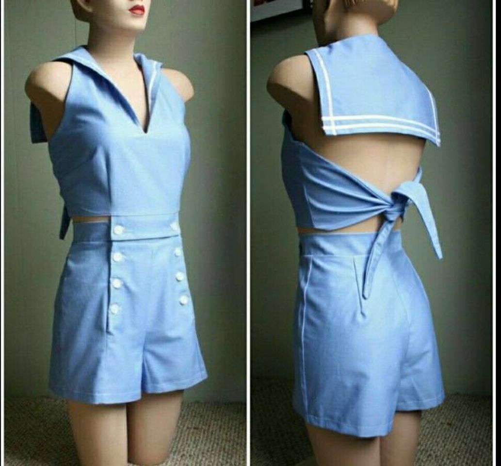 Social ■ Dolly Sailor Dress Set - Inspirited by movie Lolita ■