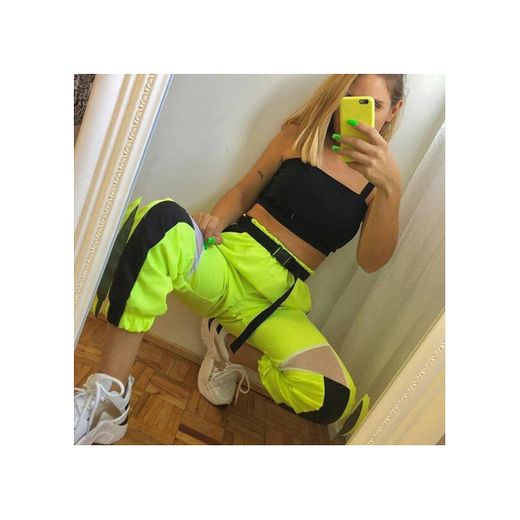 calça neon blitz