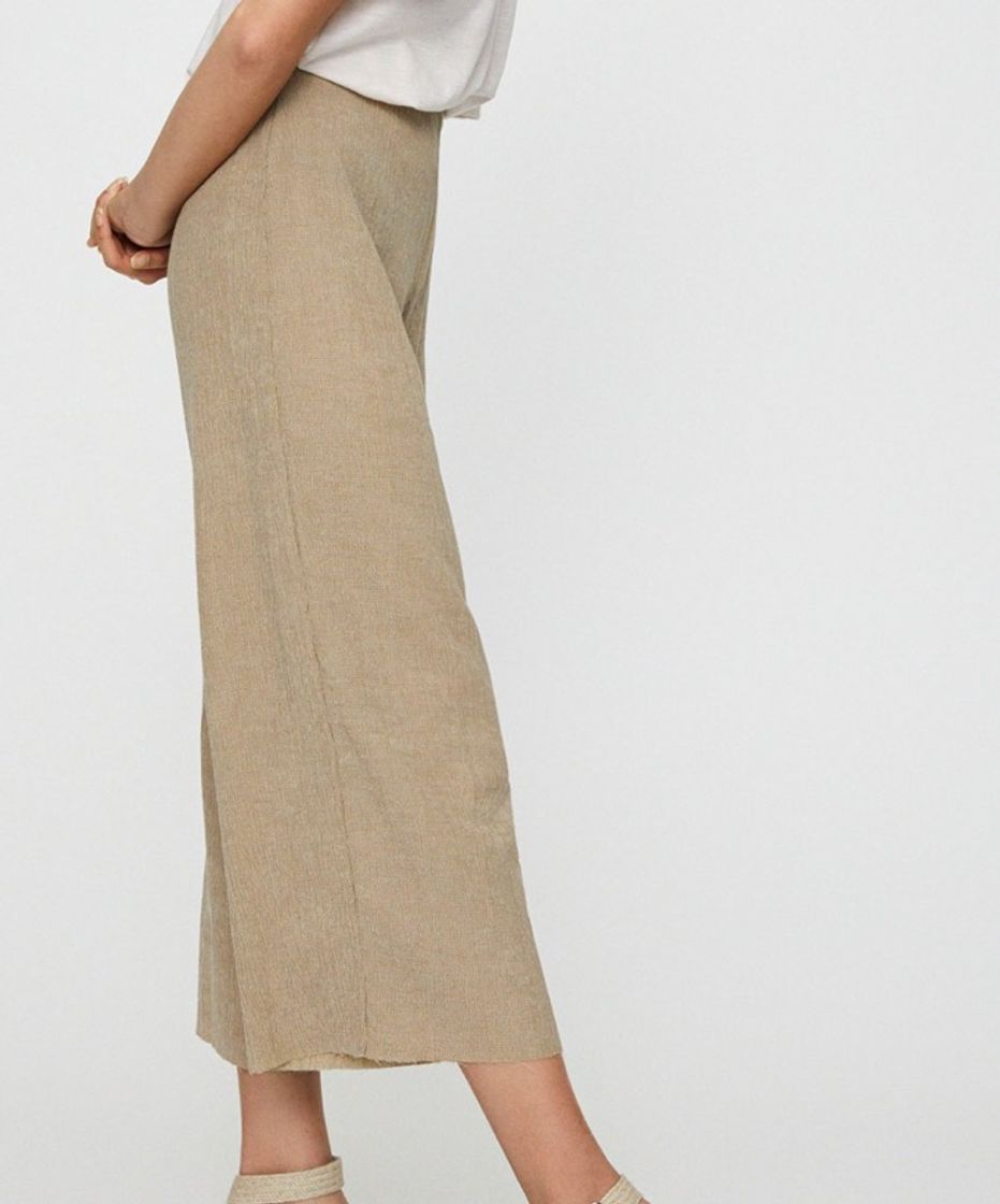 Fashion Pantalón culotte tejido ligero 