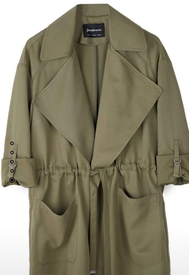 Moda Trench fluido corto - null de mujer | Stradivarius Nicaragua