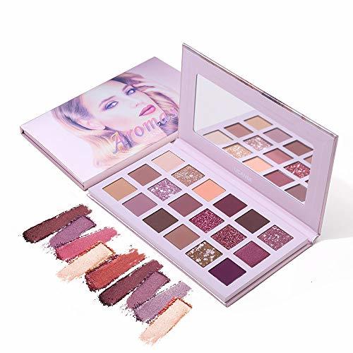 Producto 18 colores Nueva paleta de sombras de ojos Brillo mate Alto pigmentado