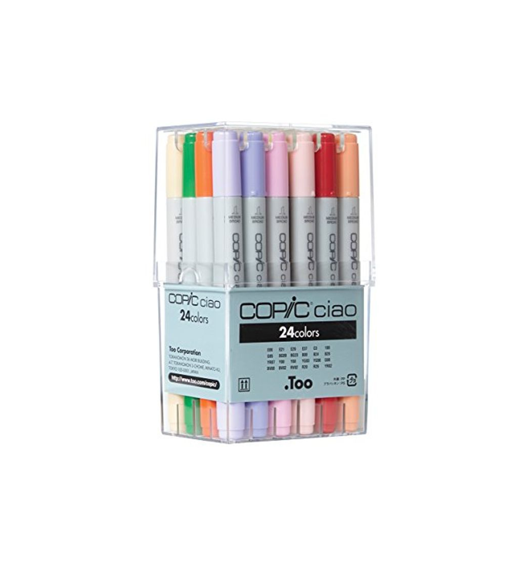 Product Copic CZ22075524 - Paquete de 24 rotuladores