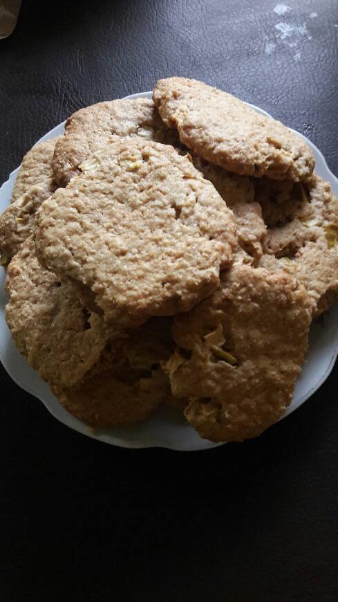 Moda Receta de galletas de avena♡