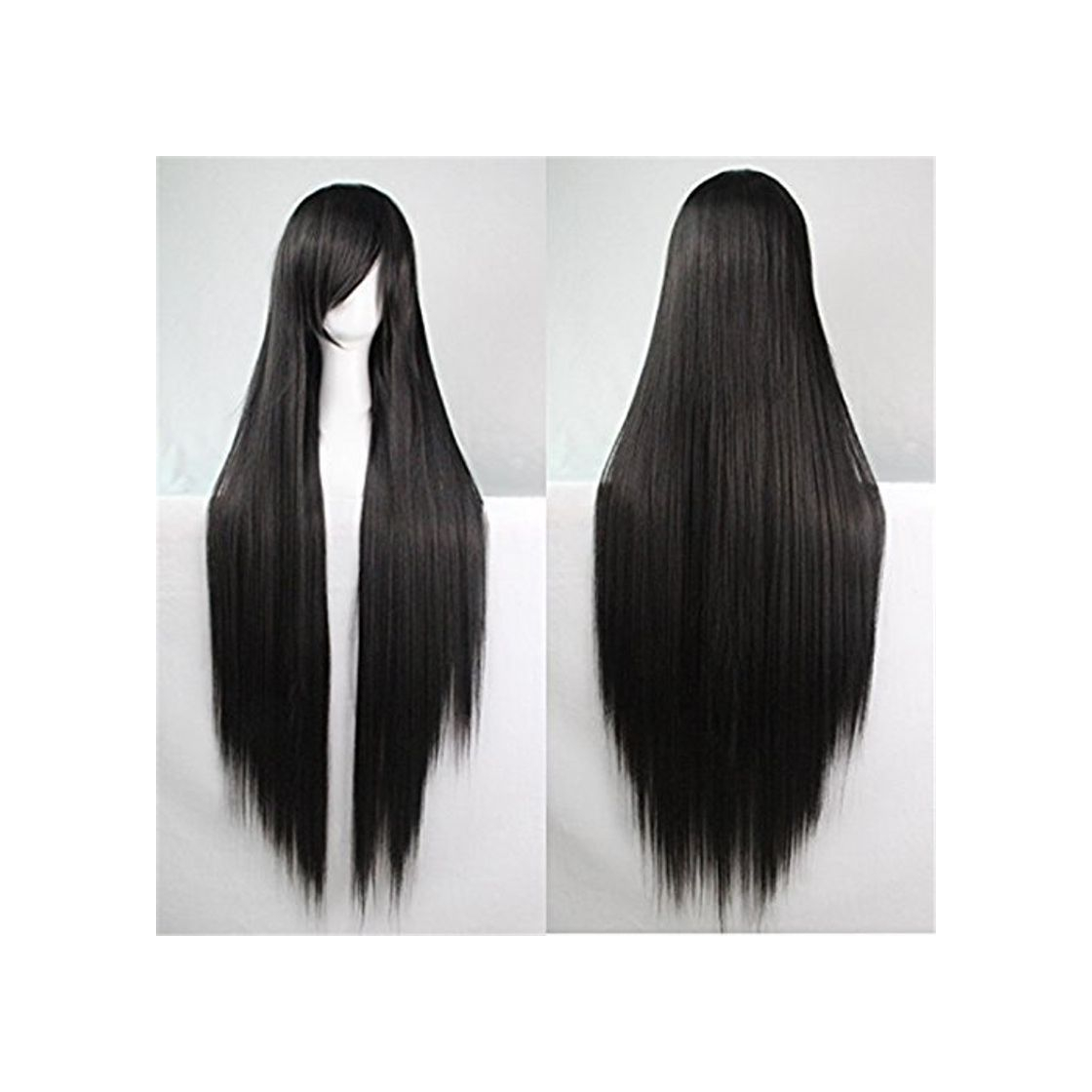 Social Chiguo 80cm/ 32'' Peluca de Las Mujeres Pelo Largo Recta De Las