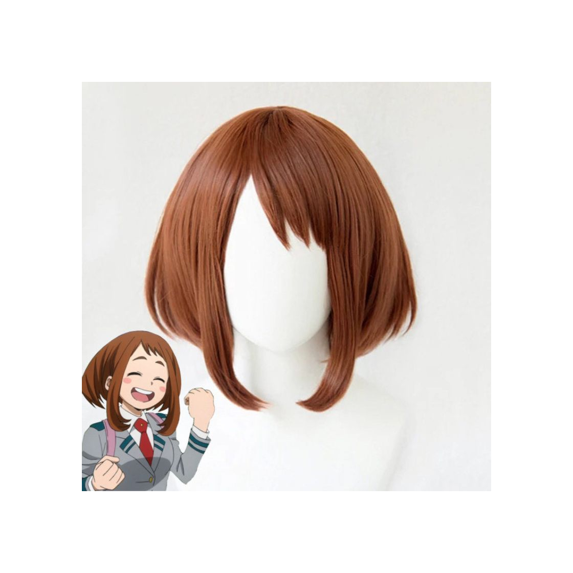Social Peruca uraraka ochako cosplay 