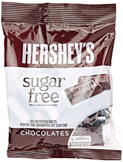 Hershey's Sugar Free Chocolate Candy, 3-Ounce Bag