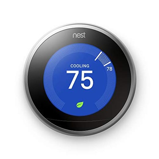 Nest Learning termostato, 3rd Generation, works with Amazon Alexa