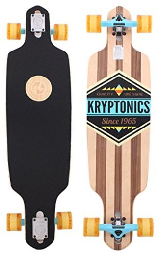 Kryptonics Longboard Through – Monopatín con rodamientos ABEC 5, Skateboarding, Longboard 38 Zoll Skateboarding,