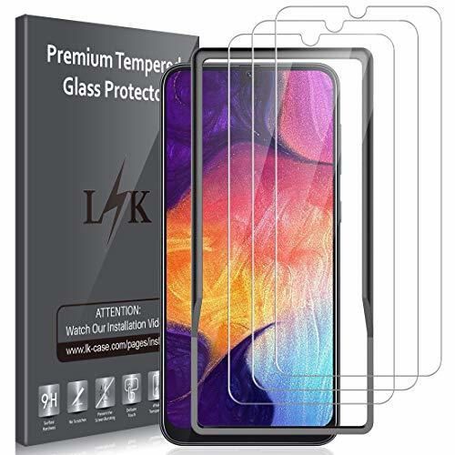 LK Protector de Pantalla para Samsung Galaxy A50 Cristal Templado